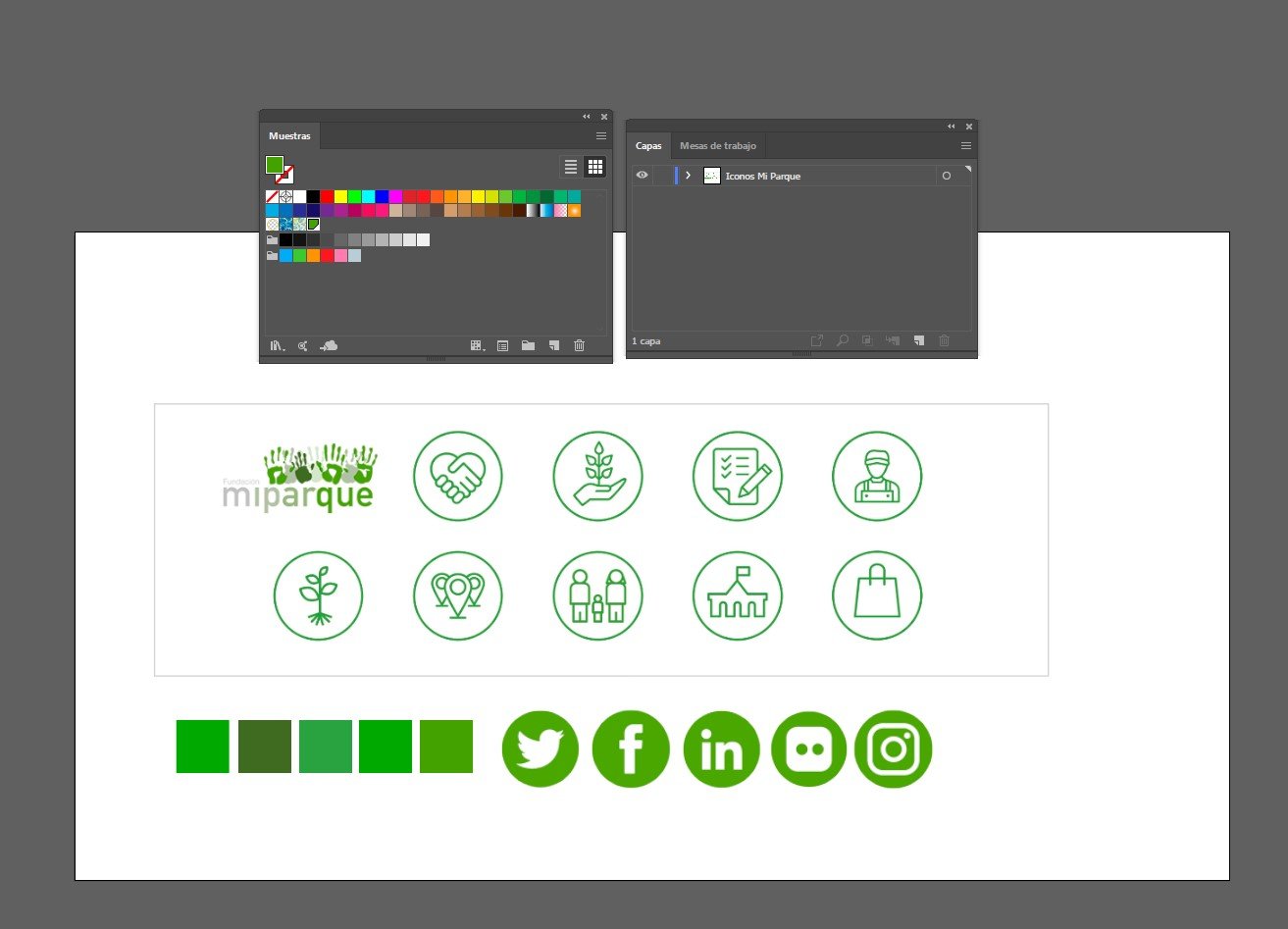 Fundación Mi Parque, Diseño y Desarrollo de Sitios Web, Branding Digital